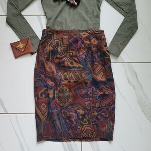 Scott Taylor Vintage 90s Pencil Skirt size xs / sm
